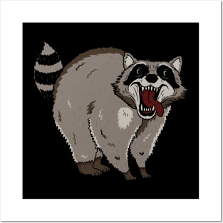 Raccoon Posters and Art